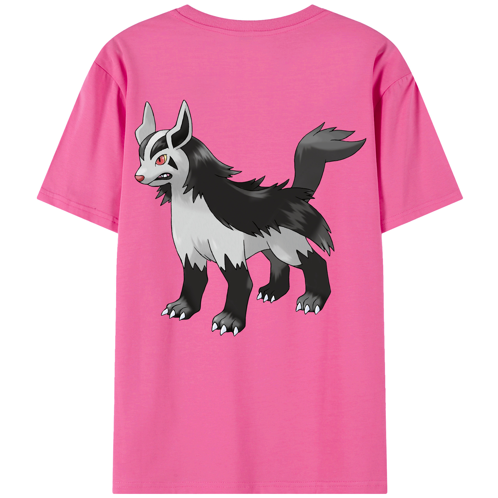 （画像用） ポケットモンスター Pokémon レディース半袖Tシャツ(バックプリント)